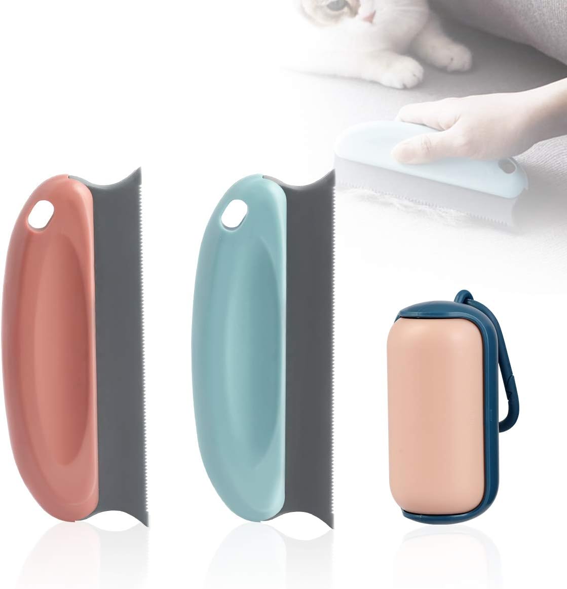 LANMU Pet Hair Remover for Couch (2 Pack)
