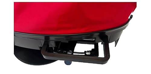 Miniatura 6 de EarthWay 2750 25lb Nylon Bag Seeder/Spread with Comfortable Cross Shoulder Strap, Red with Accurate Placement with Side Spread Control and Spring