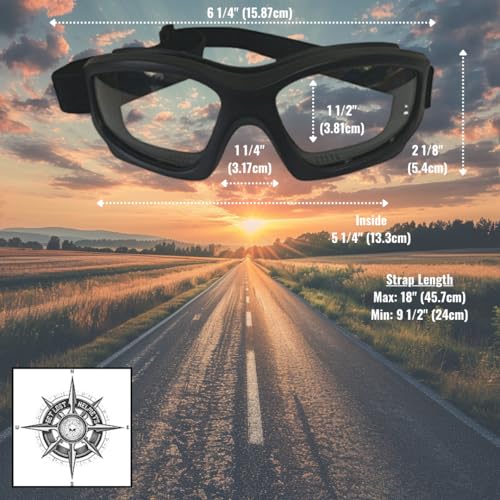 Get Lost Helmets Photochromic Motorcycle Goggles