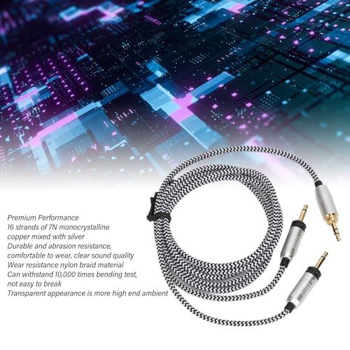 Câble audio 3,5 mm pour Focal Elear Radiance remplacement de casque - 2