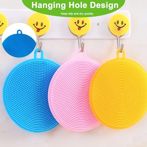 MISSJOJIAY Silicone Dish Scrubber 12-Pack — view 7