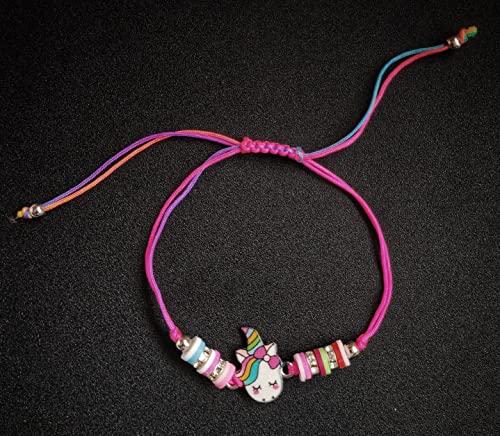 ANNACREATIONS Thread Braided Girl Unicorn And Unicorn Bracelet, Adjustable for Women and Girls(Pack of 2) - Image 3