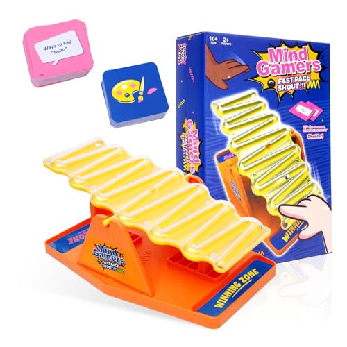 Famolay Board Games for Adults and Kids, Tilt 'n' Shout Family Table Game