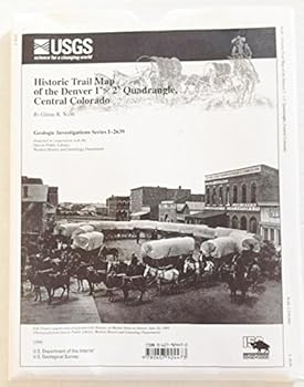 Hardcover Historic Trail Map of the Denver 1 X 2 Book