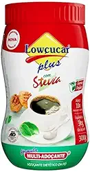 Adoçante Lowçucar Plus com Stevia Forno e Fogão 300g
