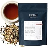 Rishi Tea Masala Chai Black Loose Leaf Tea Blend - Organic, Assam with Whole...