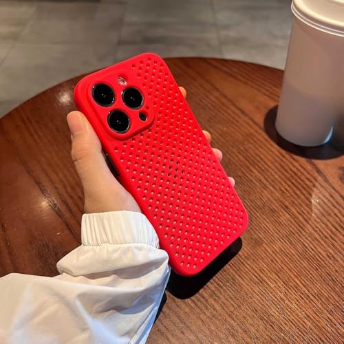 Coque en silicone respirante pour iPhone avec dissipation thermique intégrée