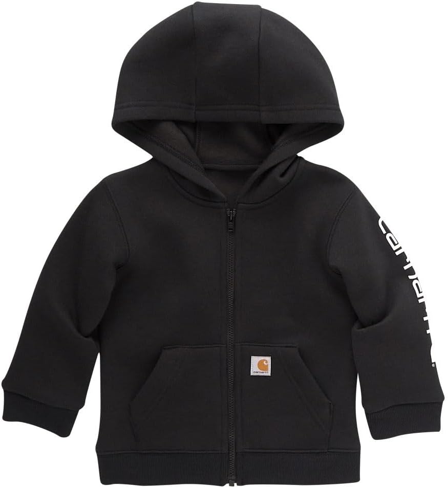 Carhartt Kid’s CP8675 Long-Sleeve Full-Zip Logo Sweatshirt – Boys Carhartt Kid’s CP8675 Long-Sleeve Full-Zip Logo Sweatshirt – Boys