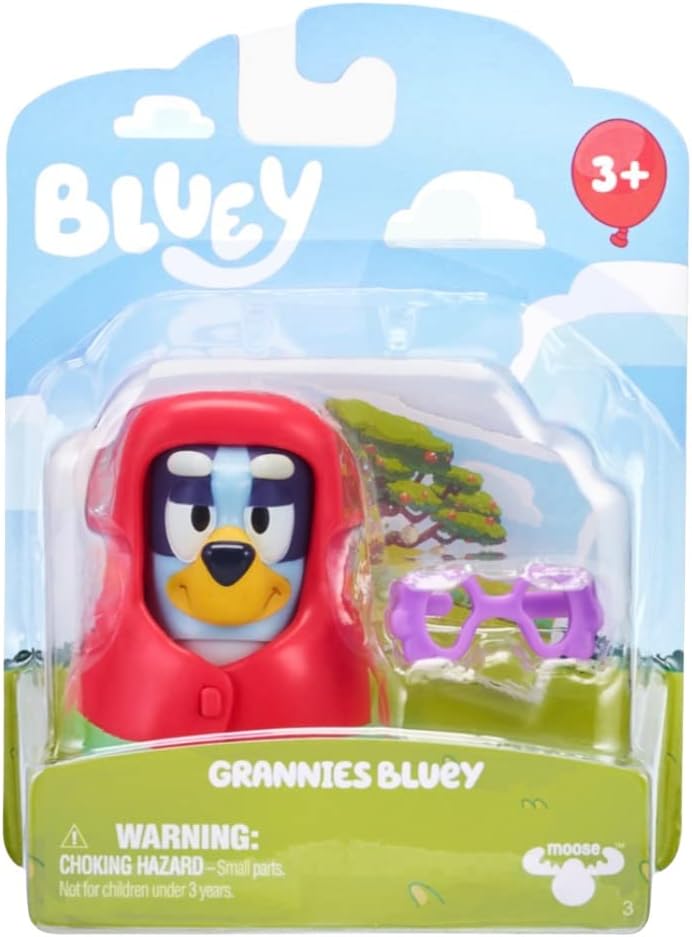 Bluey Story Starters - Choose from 8 Figures, Bingo, Honey, Snickers, Indy, or Muffin - Ages 3+ (Grannies