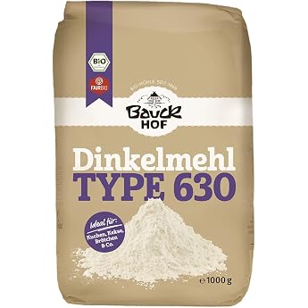 Bauck hof Spelt Flour Type 630 Light Organic 6 x 1000 g