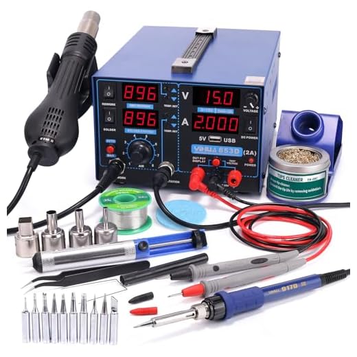 YIHUA 853D USB SMD Hot Air Rework Station