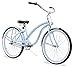 Firmstrong Bella Classic 3-Speed Beach Cruiser Bicycle, 26-Inch, Baby Blue