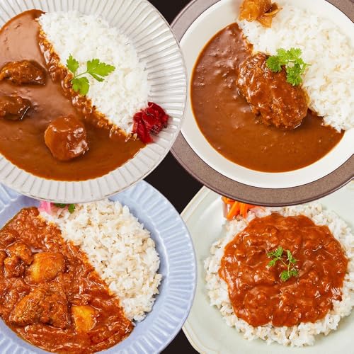 4種のカレー食べ比べセット 180g×4袋 | レトルト 加工品 常温保存 個包装 飛騨高山牧場