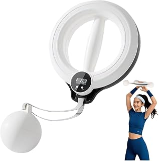 AlpinexFit 二の腕痩せ 360度回転可能 ダイエット器具 カウンター付き 前腕 手首 筋トレ 握力 トレーニング ダイエット器具 スワンアーム パワーマシン 男女性 (標準タイプ)