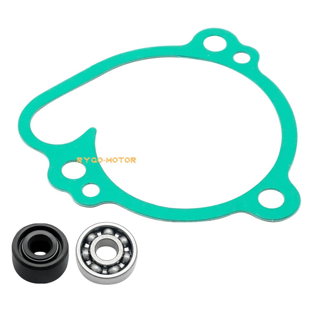Replace Parts & Accessories ATV&UTV for Fit for Kawasaki KX80 KX85 KX100 Water Pump Rebuild Kit Bearing Seal Gasket Model-7ZX8-235
