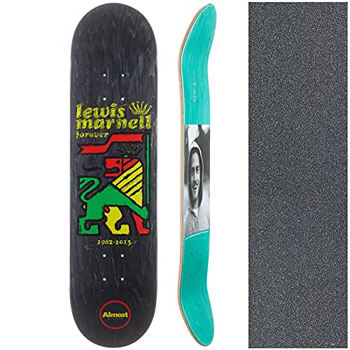 Amazon | オルモスト ALMOST スケボー デッキ LEWIS RASTA LION