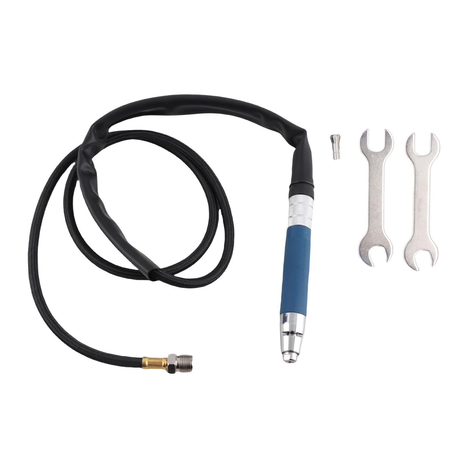 Smerigliatrice a matita, strumento pneumatico, penna per incisione pneumatica, velocità di 70.000 giri/min, kit micro da 1/4 pollici per rettifica, lucidatura e foratura, corpo in lega