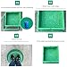 39X19.6in Septic Tank Lid Covers,Recessed Square Septic Tank Lid Sewage Basin Cover,SMC material Clear Opening for outside yard pavement