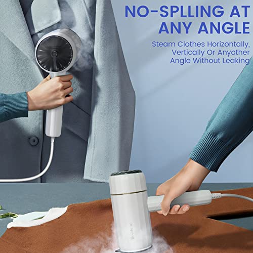 Travel Steamer For Clothes 1500W, Kolohoso Portable Handheld Garment Clothing Steamer With 140Ml Water Tank, Fast Heat Up Fabric Steamer Iron For Home, Outdoor, Furniture #TOP2