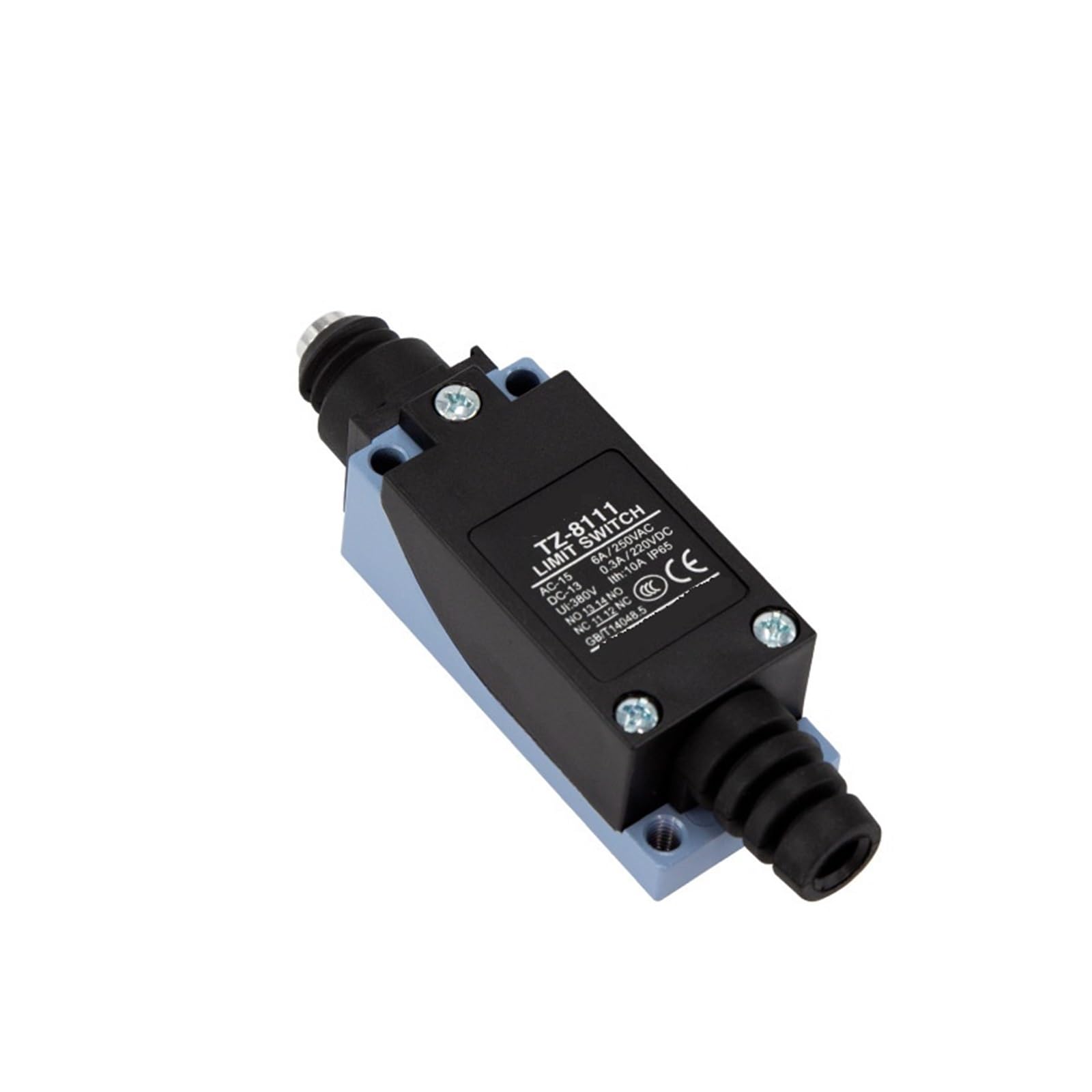 Interrupteur de fin de course TZ-8111 poussoir pour milieu sale