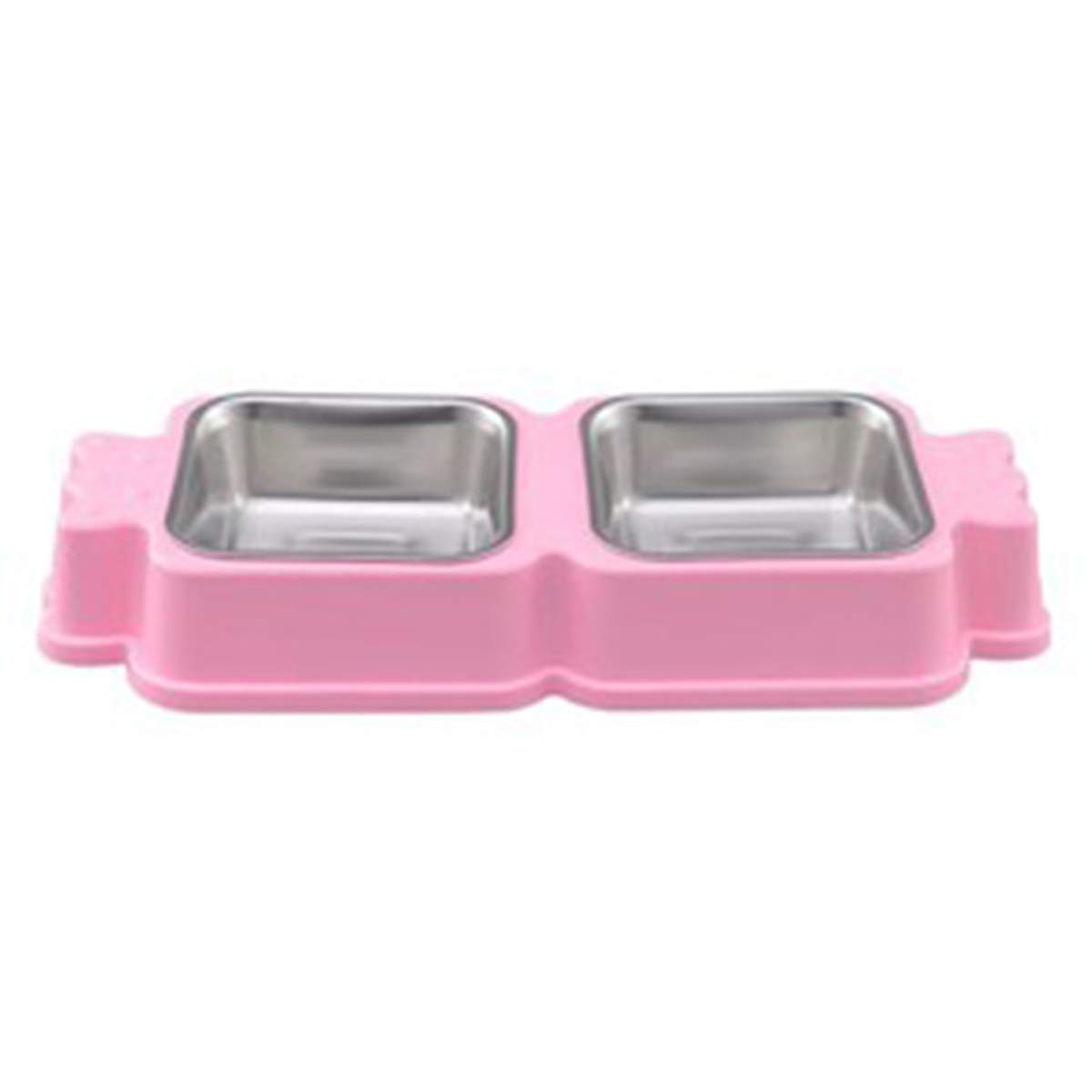 Emily Pets Cat Food Bowl, Dog Bowl, Stainless Steel Bowl, Double Bowl, cat Food Bowl, Food Bowl, Dog Food, Rice Bowl, cat Supplies (B091Q5T8VV) Amazon Price History, Amazon Price Tracker