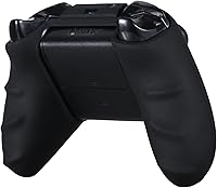 Vista 5 de 1 funda de silicona tallada con láser para Xbox One SX Controller (calaveras púrpura) con empuñaduras exclusivas para el pulgar x 8