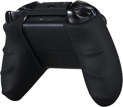 YoRHa Xbox One S/X Controller x 1 (Skulls Mor) için Lazer Oyma Silikon Kaplama Özel Başparmak Tutamakları ile x 8