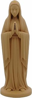 Virgin Mary Figurine,Our Lady of Guadalupe Mini-Statue for Home,Religious Gifts to Mom,Devout Home Decor Classical Renaissance Sculpture,Paint-It-Yourself Figurine,4.33 inches Tall
