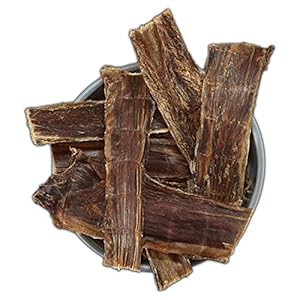 BARF Konzept – Dörrfleisch vom Rind 1000 g – Natürliches, fettarmes Hundeleckerli in Premium-Qualität als Kausnack…