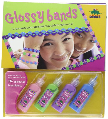 Glossy bands. Crea tanti coloratissimi braccialetti gommosi! Ediz. illustrata. Con gadget Glossy bands. Crea tanti coloratissimi braccialetti gommosi! Ediz. illustrata. Con gadget
