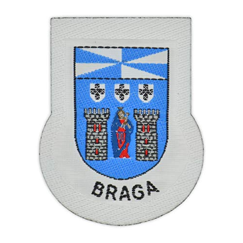Parches - Braga - City - Country - Biker- Motorbike - Motorsport - Motorcycles - Bordado Apliques - Emblema - Patch - Customize