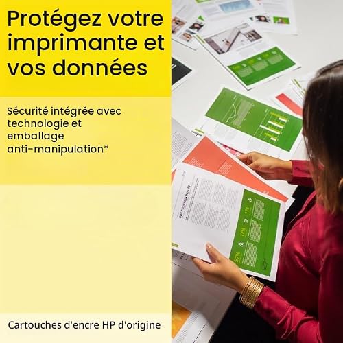 HP OfficeJet Pro 937 (4S6W2NE) Cartouche d'encre d'origine Cyan 91xx, 97xx | Encre pour OfficeJet Pro série 9100, 9700, ~800 pages (4S6W2NE)