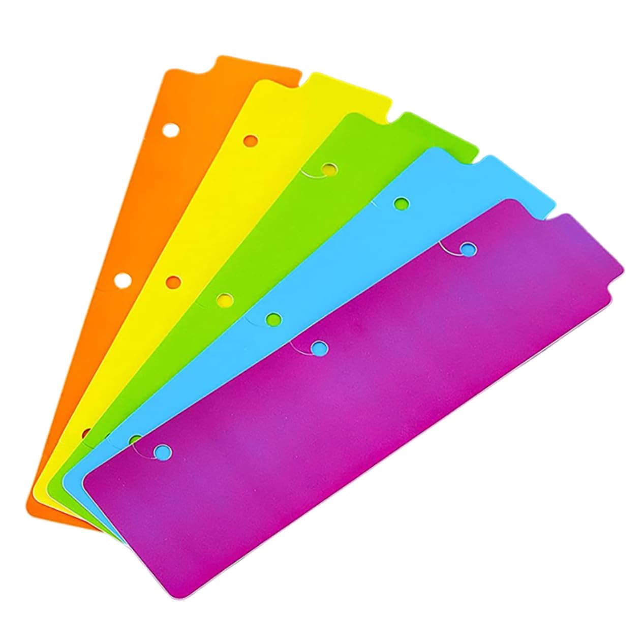 Operitacx 60pezzi Pz Divisori Per Raccoglitori Colorati Segnapagina Per Quaderni e Notebook Per Ufficio e Studio Facilità Di Organizzazione e Accesso Ai Documenti