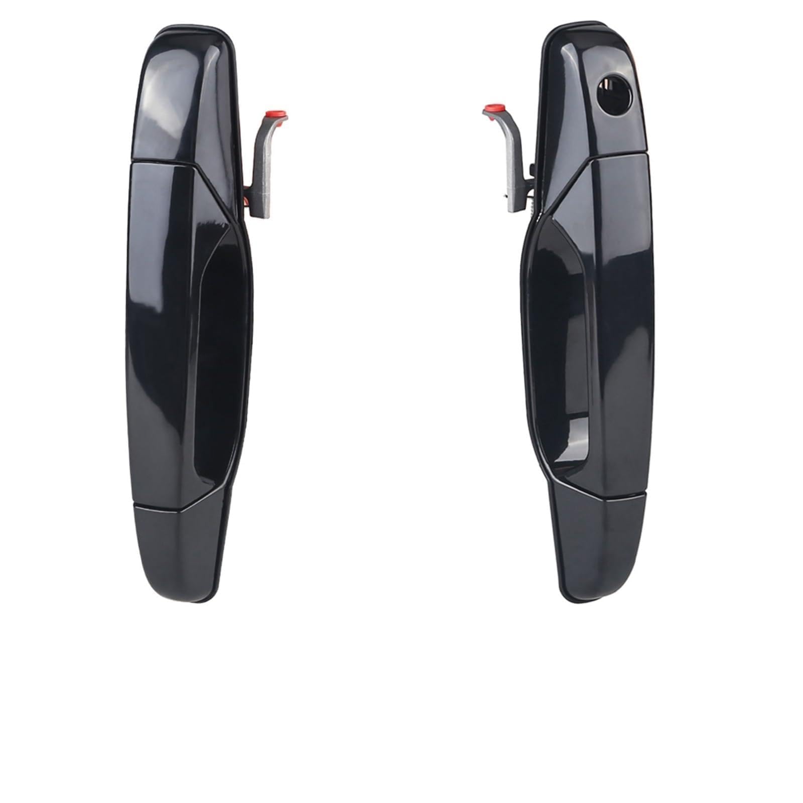 Drezzo Black Front Side Car Exterior Door Handle For Chevrolet For Silverado For Tahoe For Gmc For Sierra For Yukon For Cadillac For Escalade For Pickup Outside Door Handle 20828237(Black Front Side)