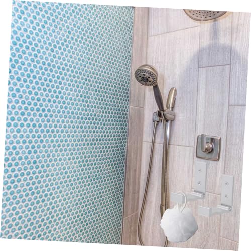 Cintres muraux pliables en aluminium pour suspendre sans percer vos manteaux - 6
