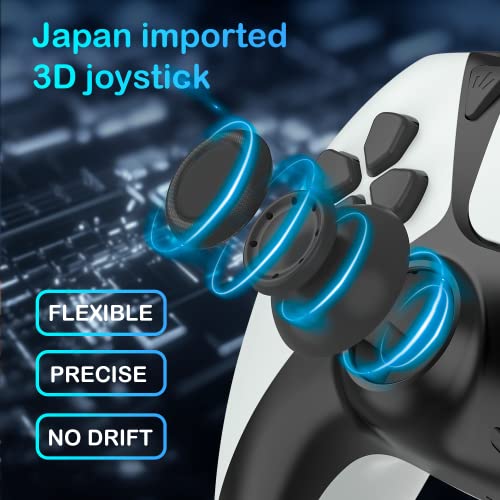 image for CunPeyjmo for PS5 Controller, Wirless Remote with Turbo and 2 Programm