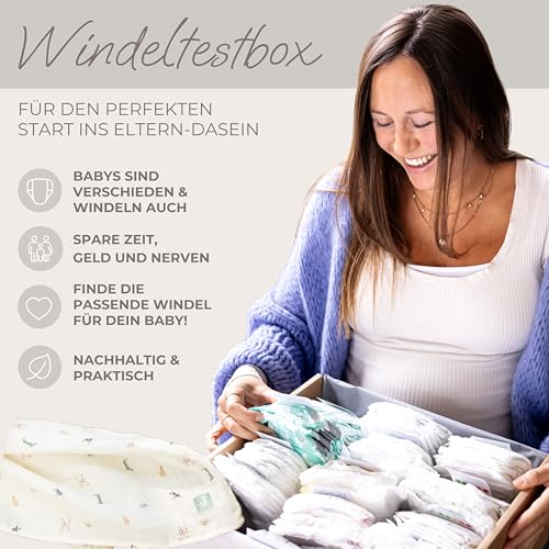 Babygeschenk Windeln Test Babyparty Geschenk Newborn Windeln Baby Windeltorte (3 (4-9 KG))