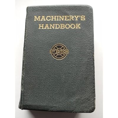 MACHINERY'S HANDBOOK. 11th edition