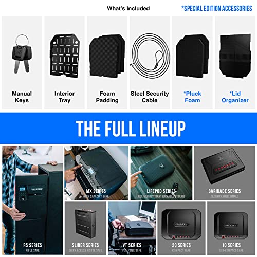 Vaultek Lifepod 2.0 Secure Waterproof Travel Case Rugged Electronic Lock Box Travel Organizer Portable Handgun Case With Backlit Keypad (Sandstone) #TOP4