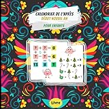  Calendrier de l\'après Début Nouvel An pour enfants: Livre interactif à remplir pour déchiffrer les bons numéros lors des célébrations du Réveillon, ... jour du 1er au 24 janvier de l\'année en cours