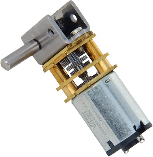Miniatura 21 de Heyiarbeit Motor de engranaje helicoidal de 12V 0.6RPM DC Motor de reducción de engranajes helicoidales de turbina de alto par Motor de reducción