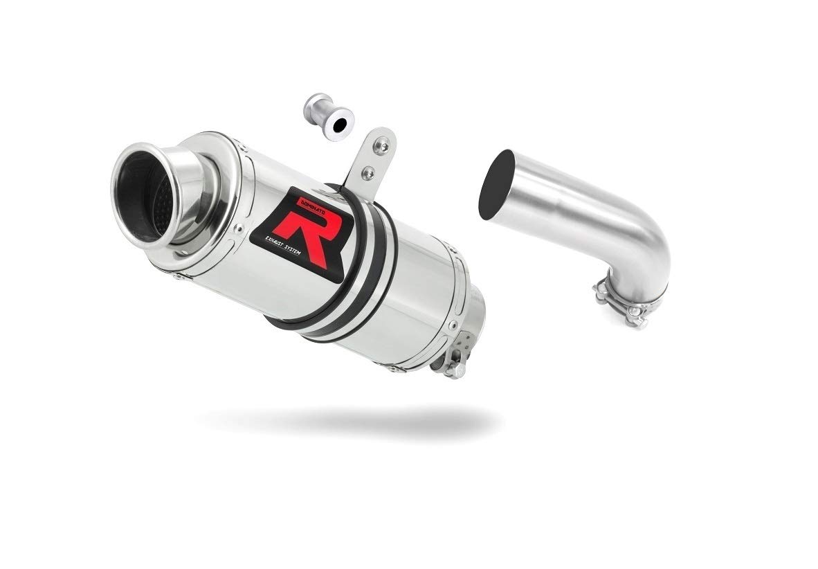 DOMINATOR Silenciador Escape GP1 compatible con DL 1000 V - Strom 2017-2020