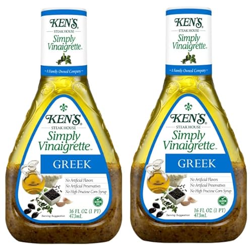 Pack Of 2 Simply Vinaigrette Greek Salad Dressing, 16 oz