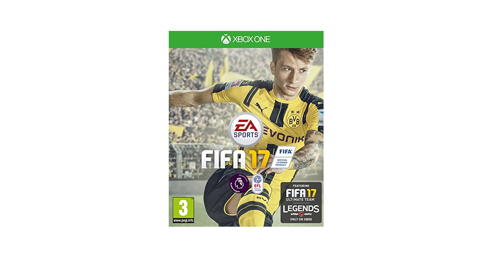 (未使用･未開封品)　FIFA 17 - XboxOne 0pbj0lf FIFA 17 XBOX One Soccer EA Sports Official Licensed, Sealed