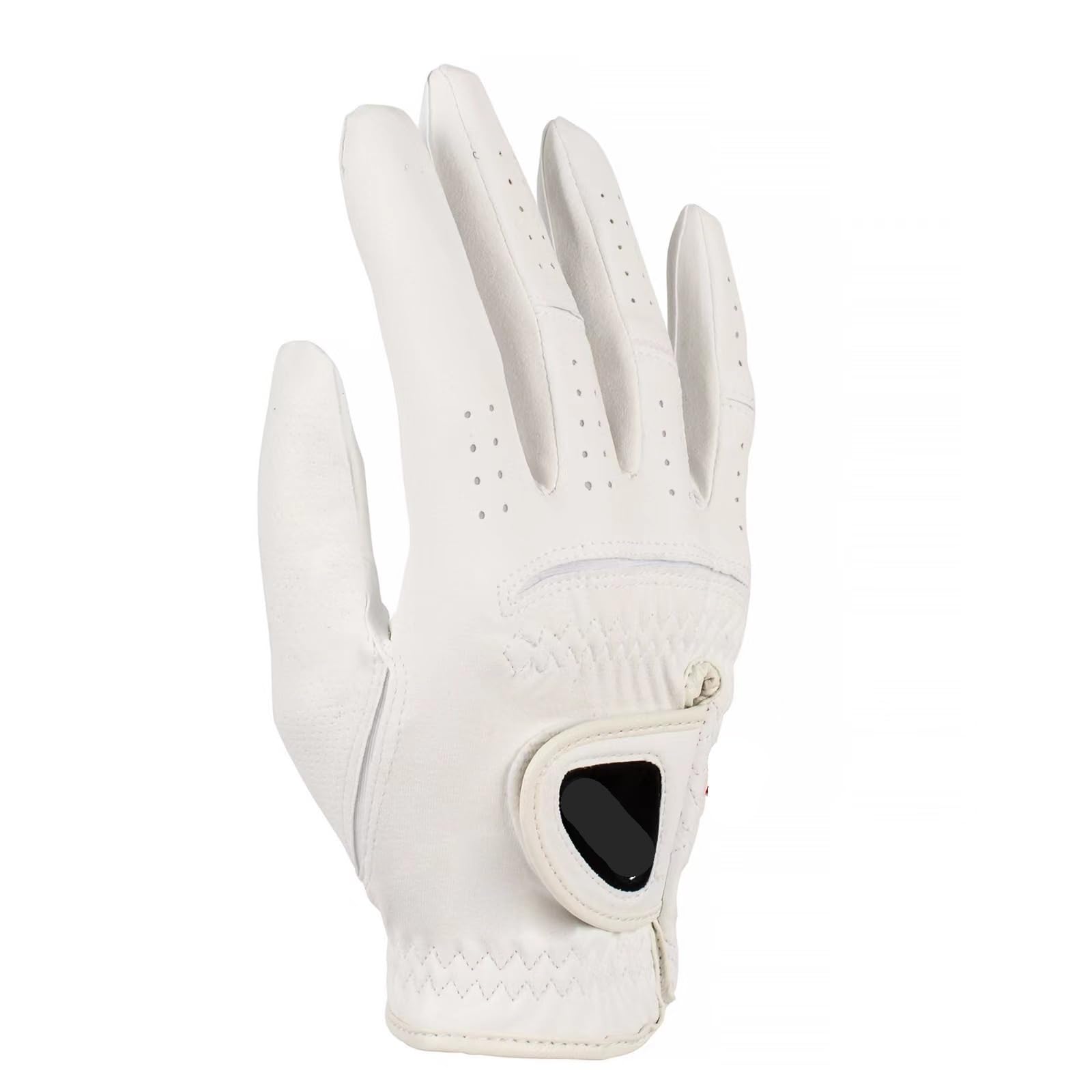 Guanto da golf Guanti da golf uomo, 2 pezzi, for golfista destrorso, mancino, antiscivolo, resistente all'usura, confortevole, traspirante, in tessuto per principianti(Right Hand,Medium 23)