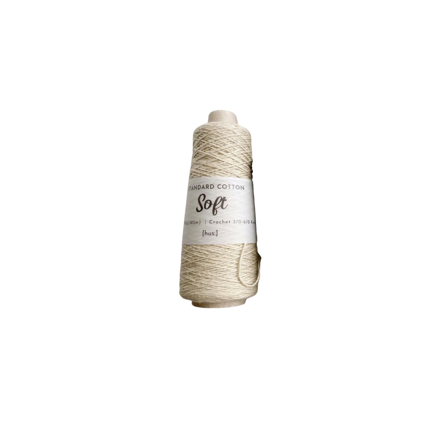 Amazon | 毛糸 編み物 [hus:] Soft ソフト 100g 約385m コットン100 