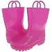 Capelli New York Girls Pink Glitter Rain Boot