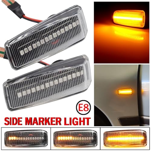 Luz intermitente Mercedes W202 W124 W140 para sustituir intermitentes laterales desgastados 2