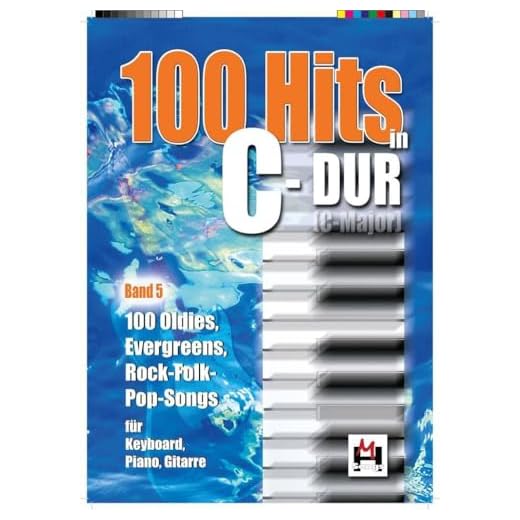 100 Hits In C-Dur: Songbook für Gesang, Gitarre: 100 Oldies, Evergreens, Rock-, Folk-, Pop-Songs. Songbook. Songbook