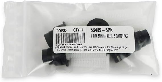 Toro 5 Pack, 570 MPR+ Nozzle, 15' Quarter